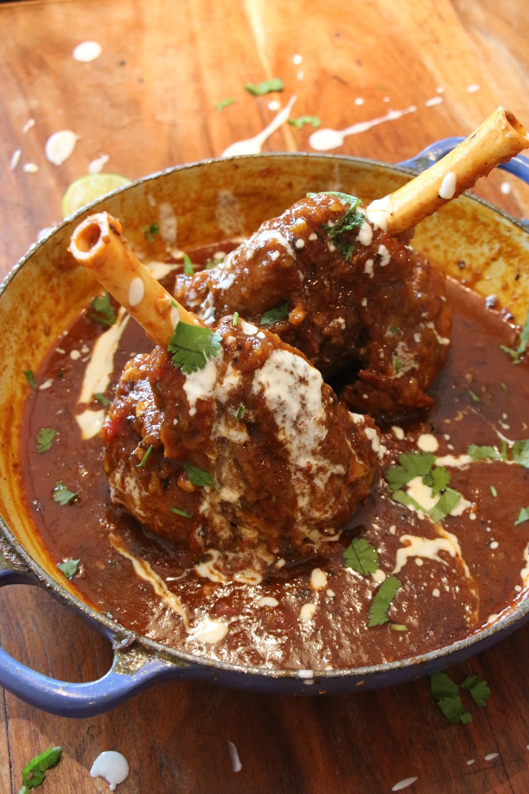 FLOWER POT KITCHEN PIE WEEK GLORIOUS LAMB SHANK VINDALOO CURRY SUET