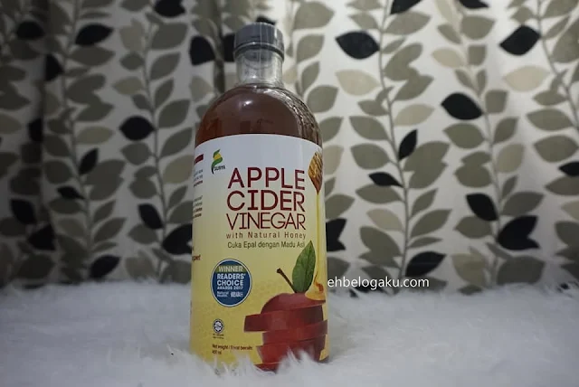 apple Cider Vinegar,cuka epal,buang angin,kembung perut,