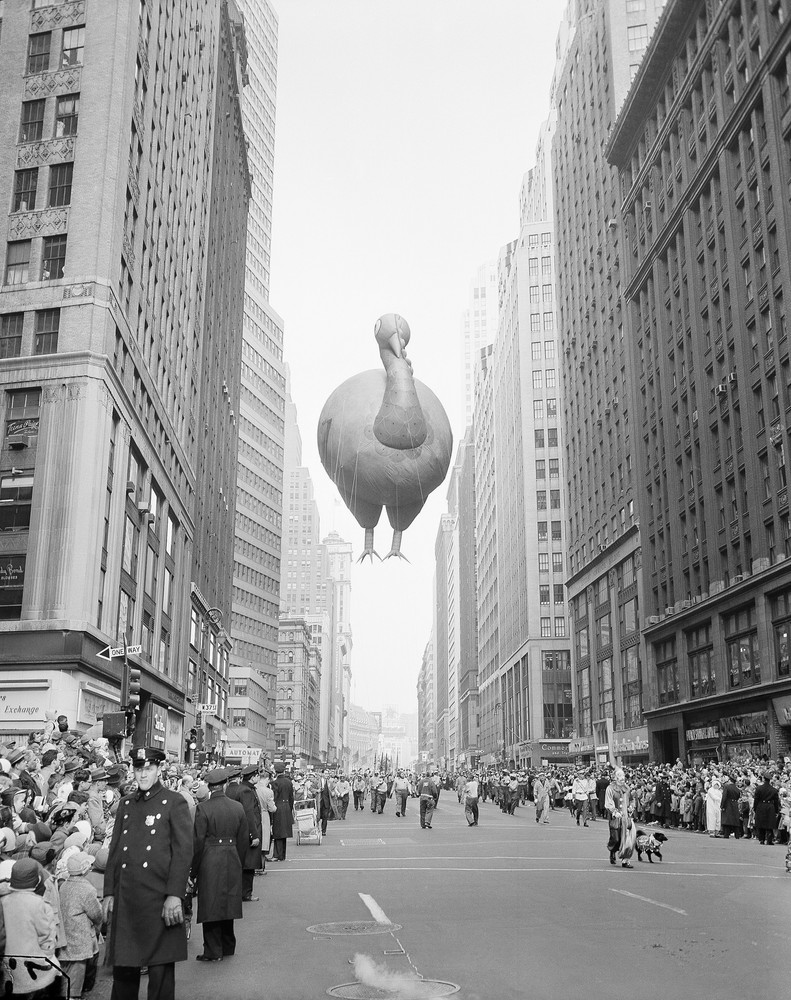 Vintage Photograph Shows Macy's Department Store and Surrounding