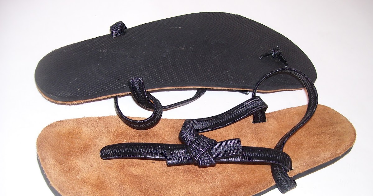 huarache sandals barefoot