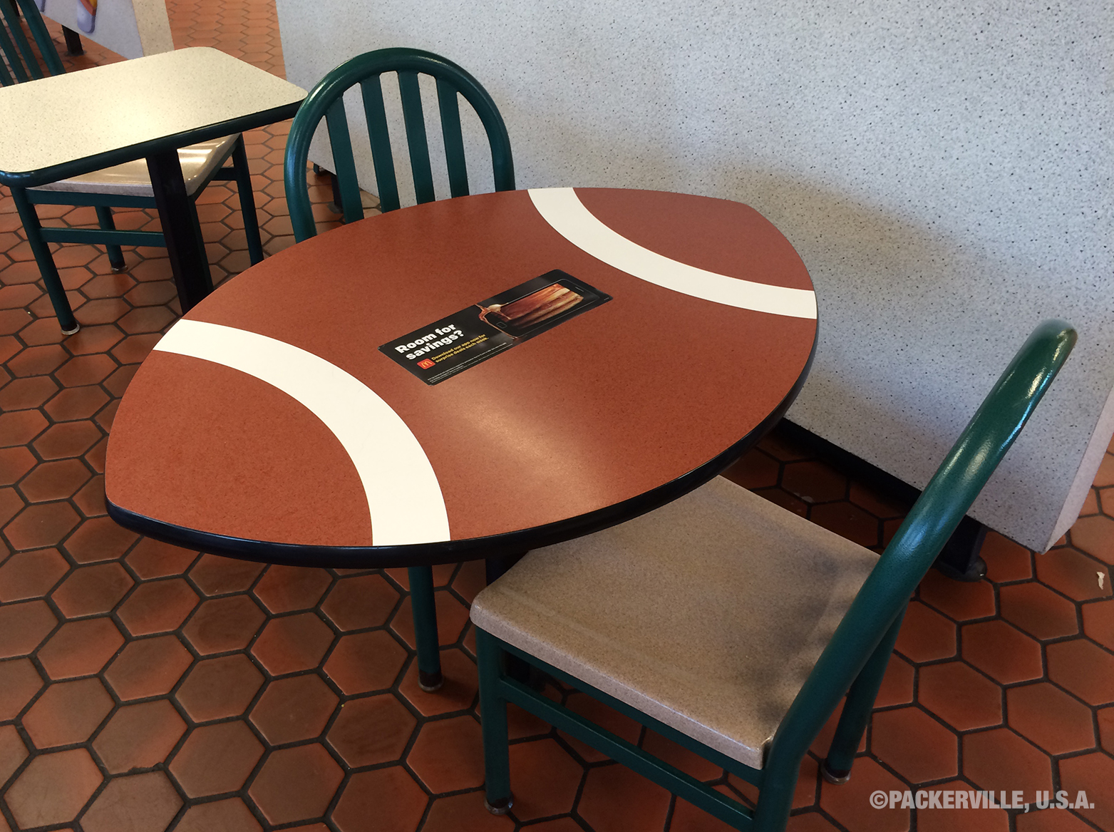 PACKERVILLE, U.S.A. Oneida Street McDonald's