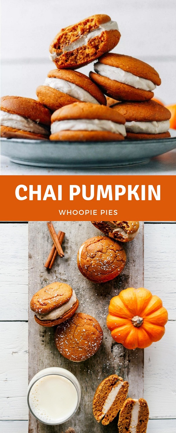 Chai Pumpkin Whoopie Pies Chai Pumpkin Whoopie Pies