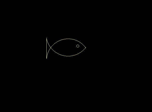 C PROGRAMMING: C PROGRAM TO DEMONSTRATE A MOVING FISH