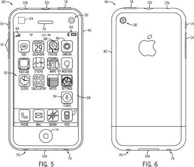 Patent telefon pintar iPhone