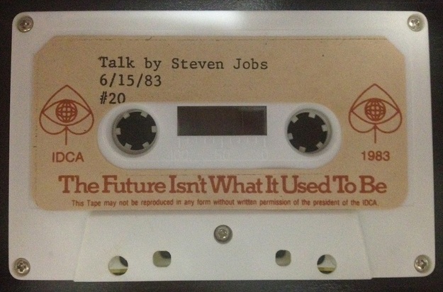 Стив Джобс 1983, редкая запись речи