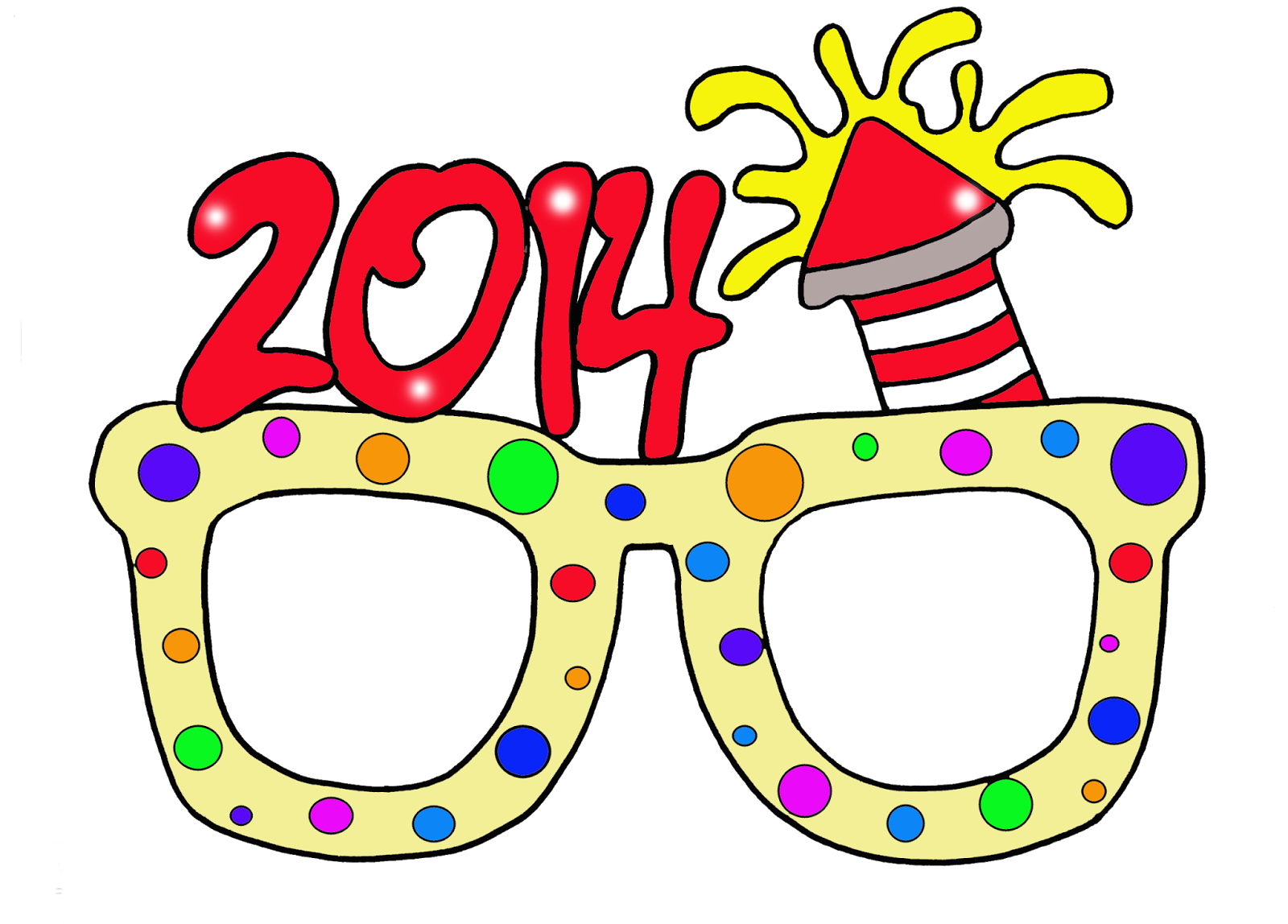 Granny Goes to School: Photo Booth 2014 Glasses - Freebie!