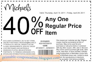 Free Printable Michaels Coupons Free Printable Michaels Coupons