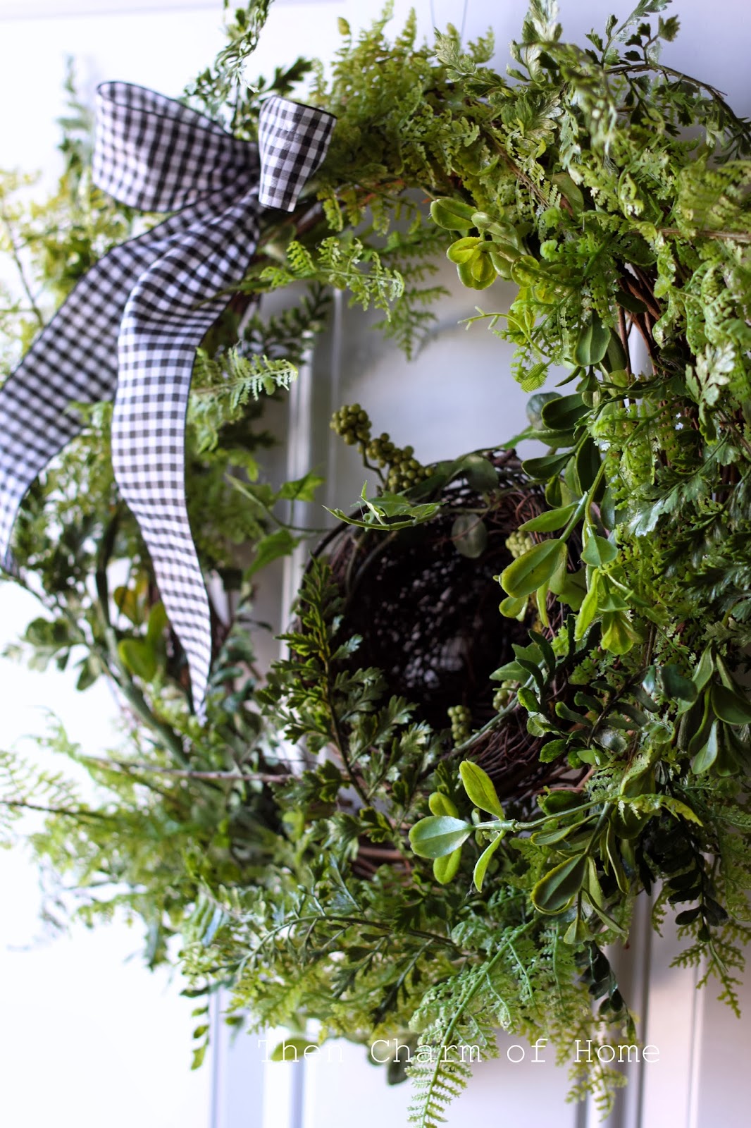Spring Wreath: The Charm of Home