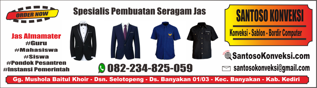 WA: 082-234-825-059 Vendor Jasa Penjahit Tailor Dan Konveksi Seragam Jas Almamater