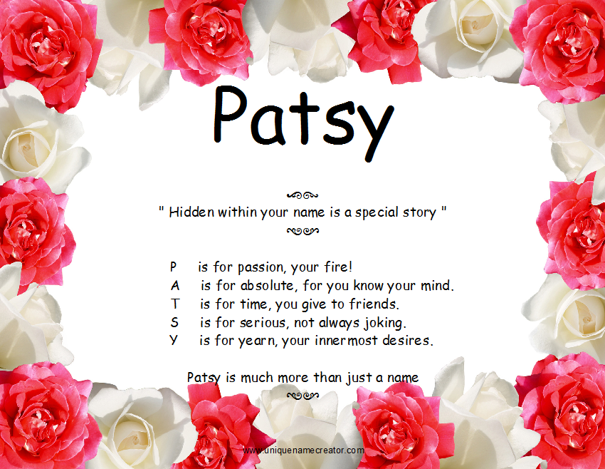 Patsy meaning