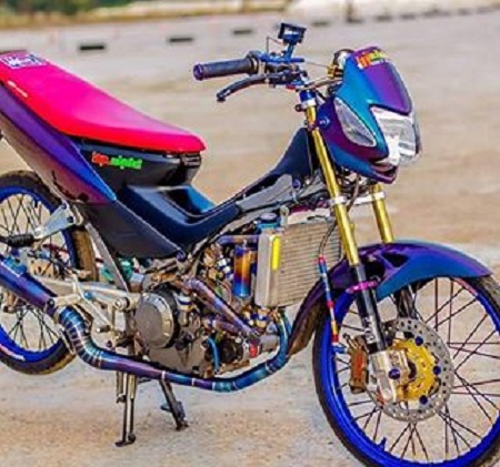 Honda sonic terbaru 2018 Modifikasi honda sonic thailokk