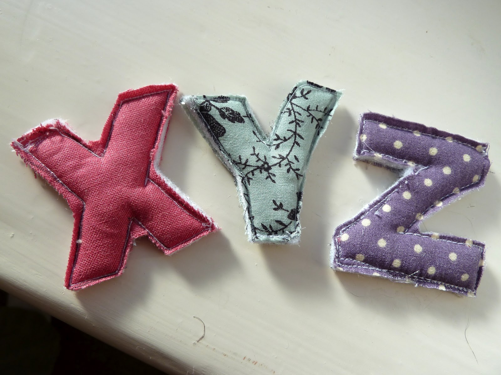 Calli's Crossing DIY Plush Alphabet