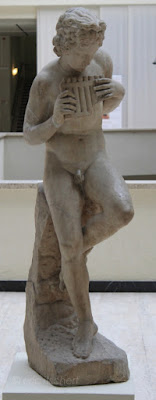 Daphnis, Sculptures, dieux, sculpture antique, Musée du Cinquantenaire, mythologie, amant, éraste, éromène, 