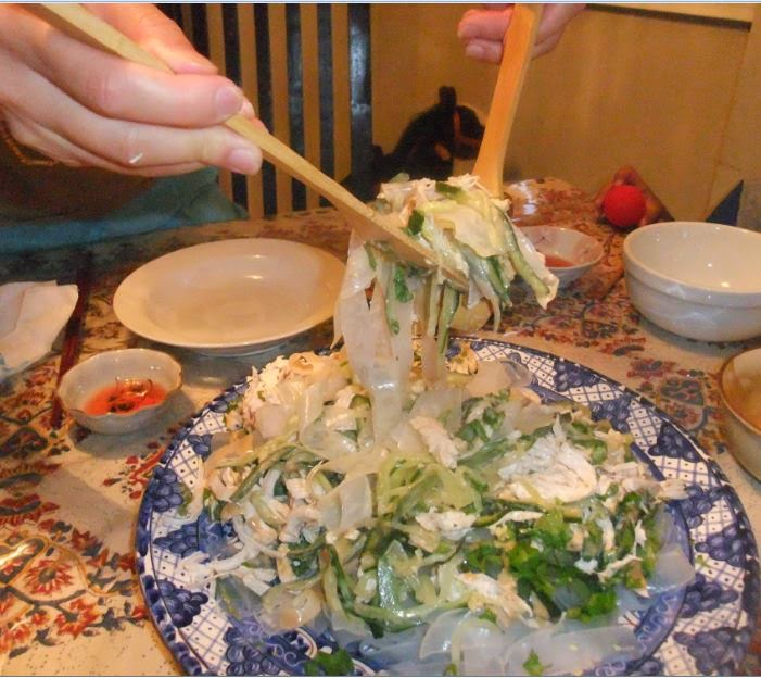 Susan's SavourIt! Pang Pang Chicken Noodle Salad...