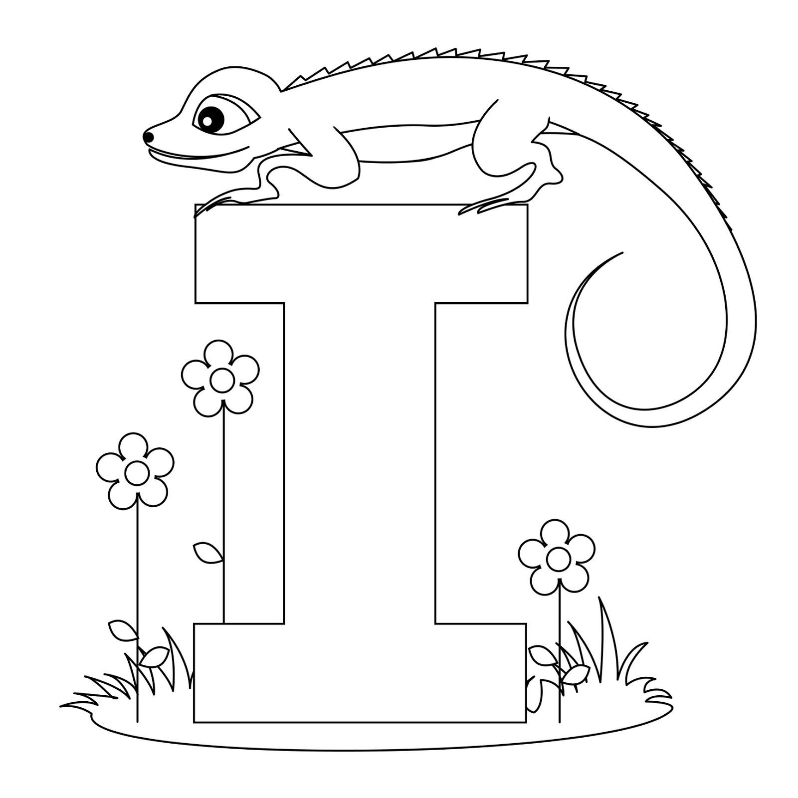 a phabet coloring pages - photo #22