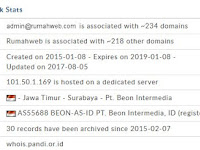 Cara Mengetahui Sebuah Website di Hosting Dimana
