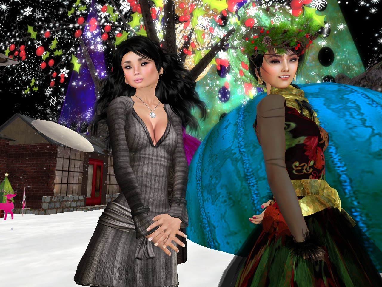 Mariko Nightfire A Virtual Life A Second Life Christmas
