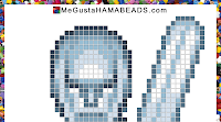 hama beads plantillas