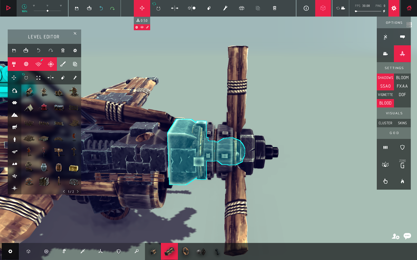 Besiege Notes on Propeller Engines