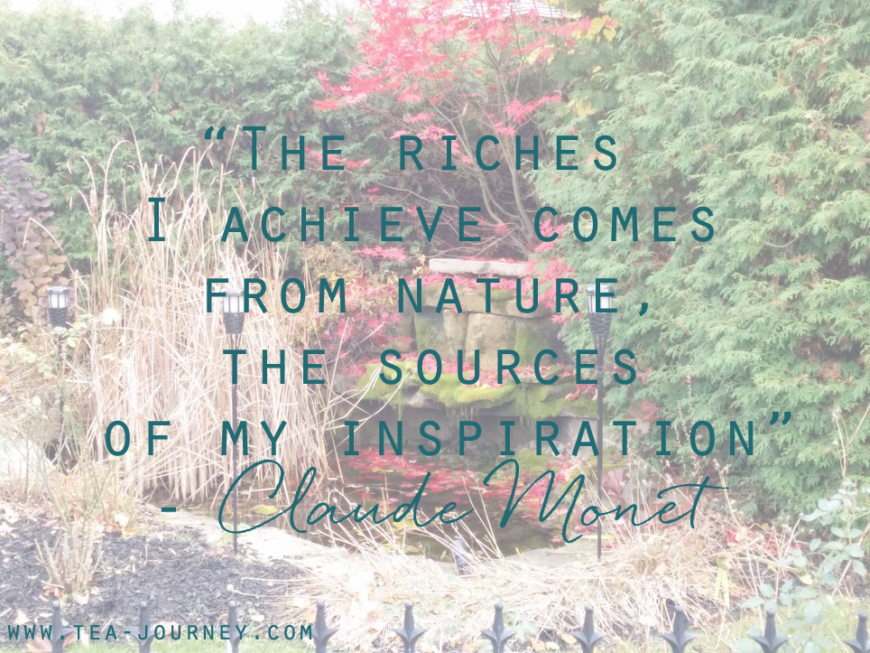 the riches i achieve comes from nature the sources of my inspiration claude money quotable life lessons