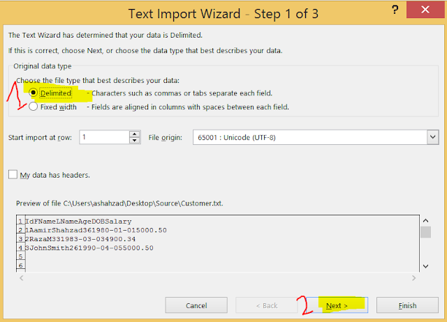 Welcome To TechBrothersIT: How to generate Insert Statements from Text ...