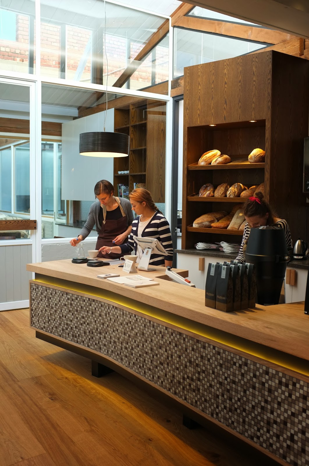 melbourne cafes photo blog Allpress Roastery & Cafe, Melbourne.