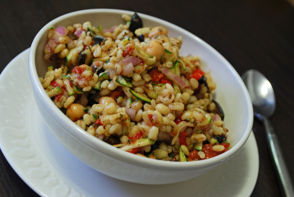 Hearty Helpings: Mediterranean Barley Salad