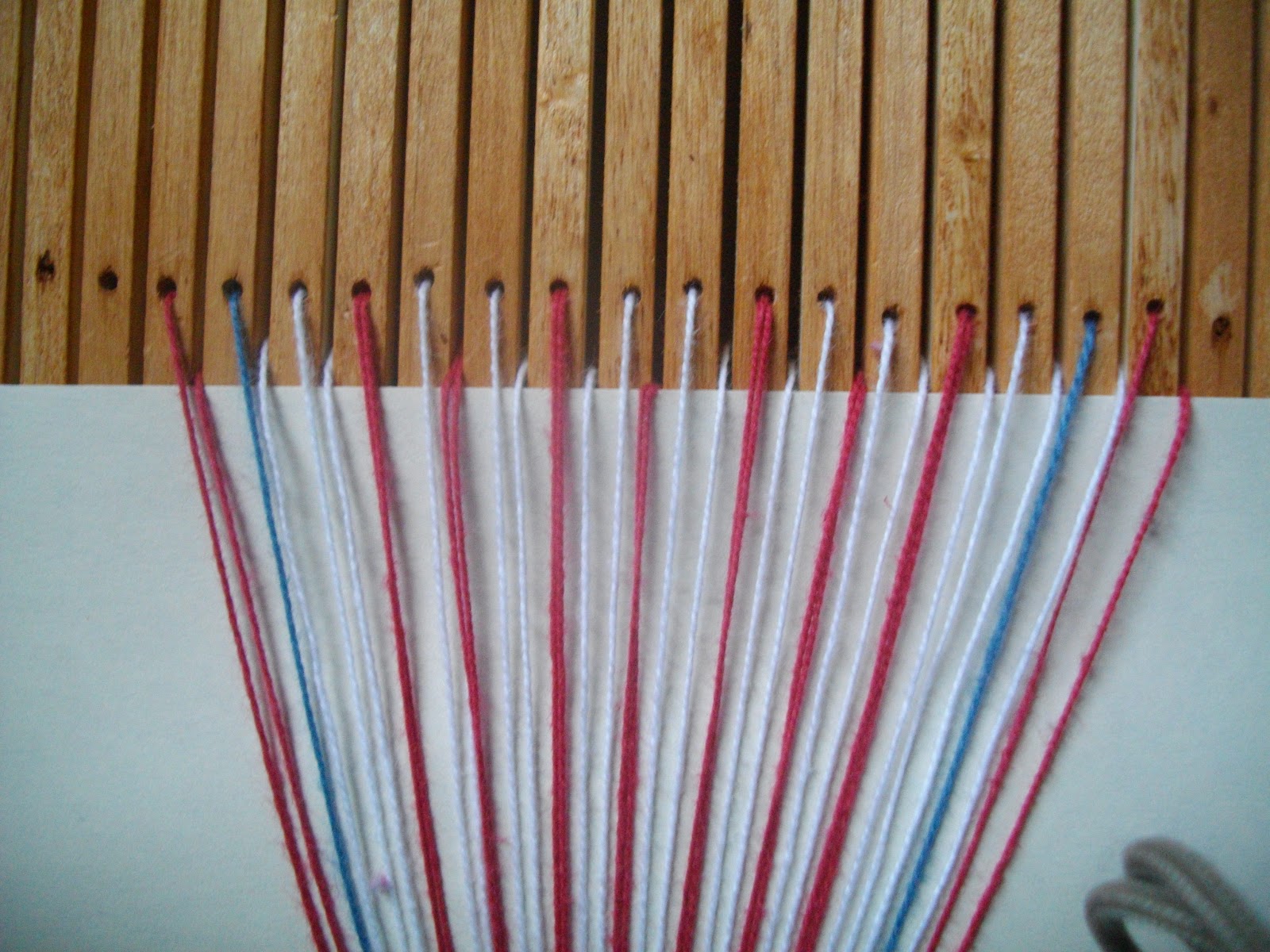 Reggie the Potter... and Tape Loom Weaver How to Weave on a Tape Loom