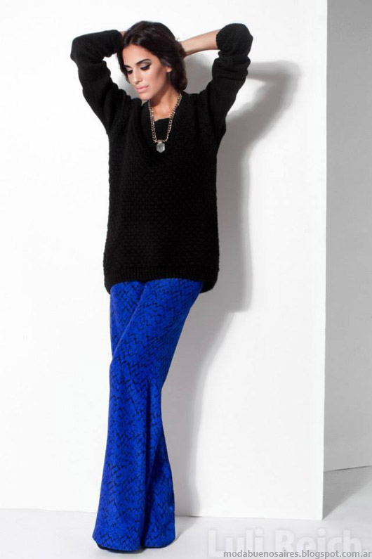 Sweaters de moda invierno 2014 Luli Reich.