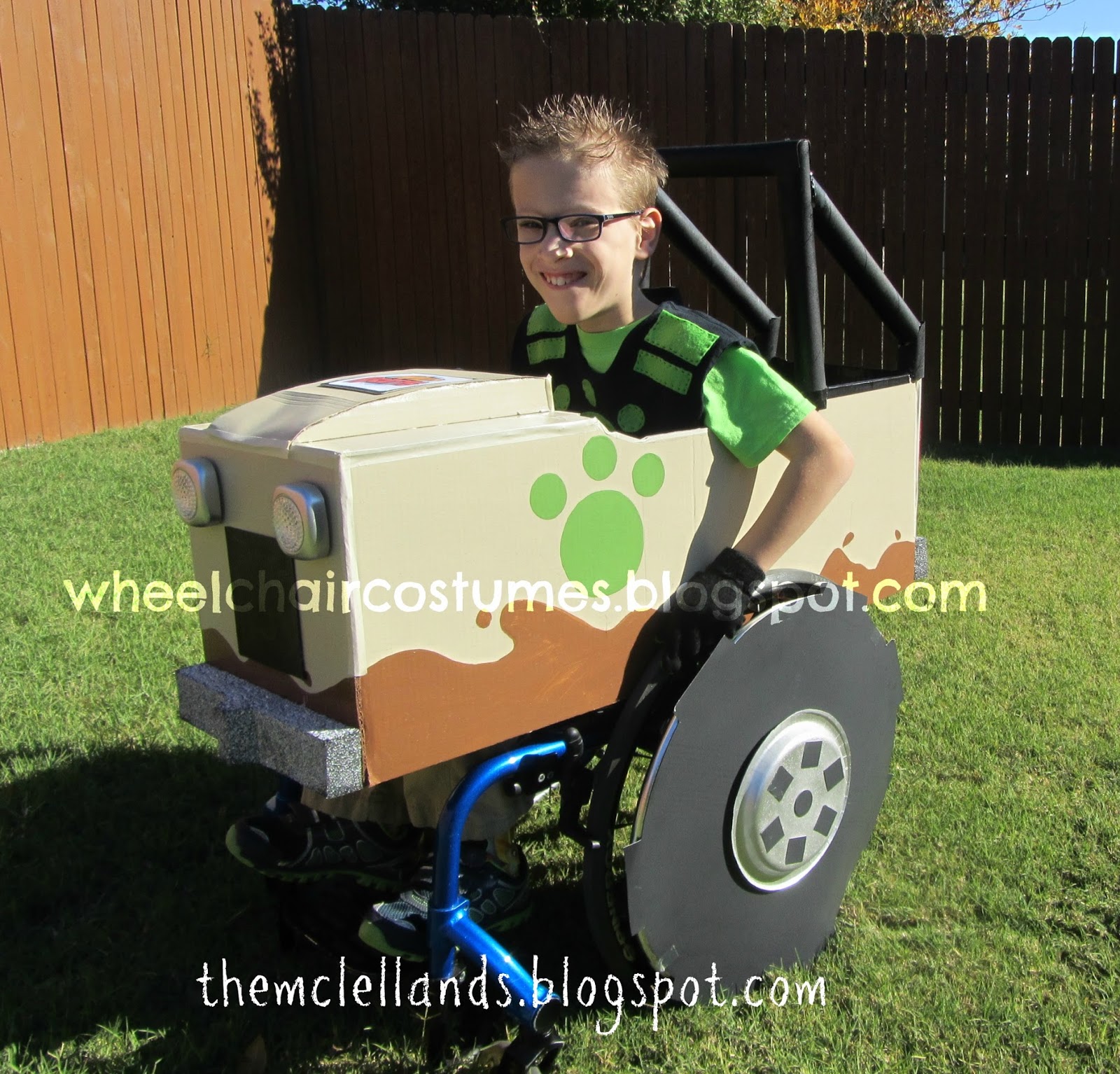 Wheelchair Costumes Jeep (aka Createrra).