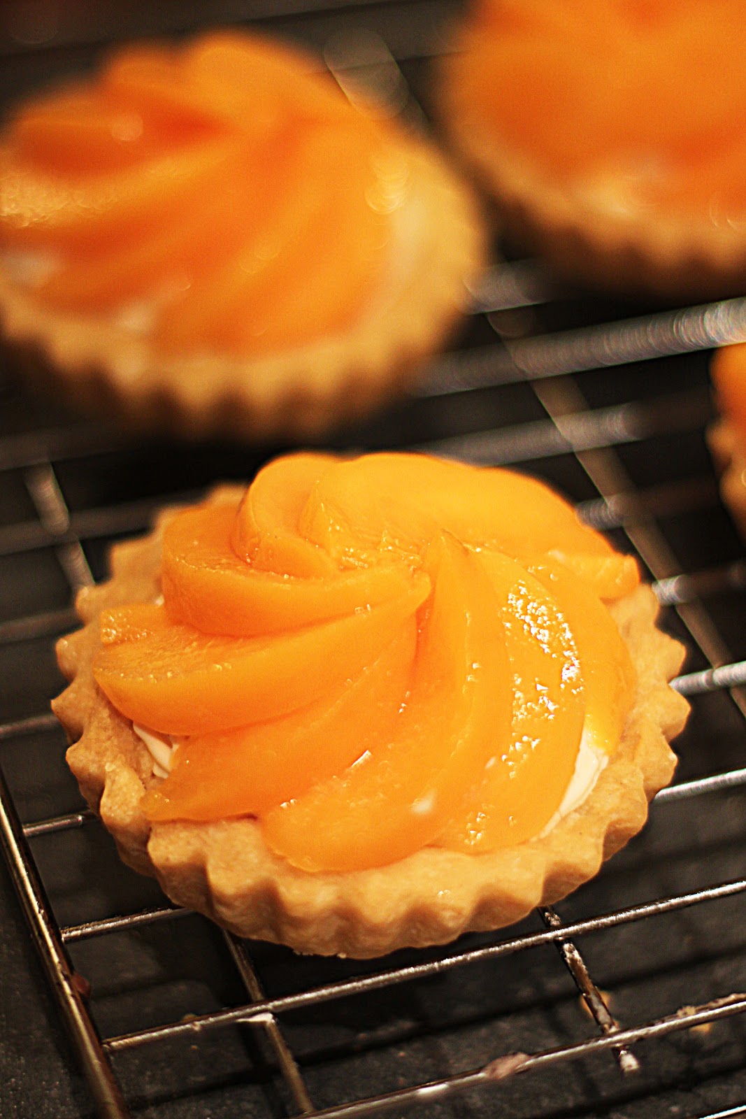 Custard Peach Tart custard-peach-tart