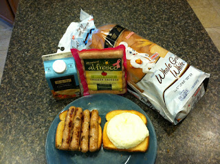 clean breakfast sandwich, mcdonalds alternative, sausage and egg, sausage mcmuffin alternative