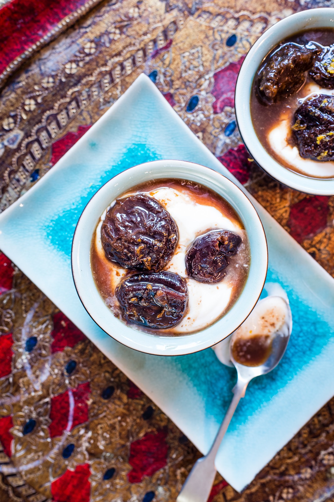 Jennifer Irvine's Warm Poached California Prunes With Yogurt: