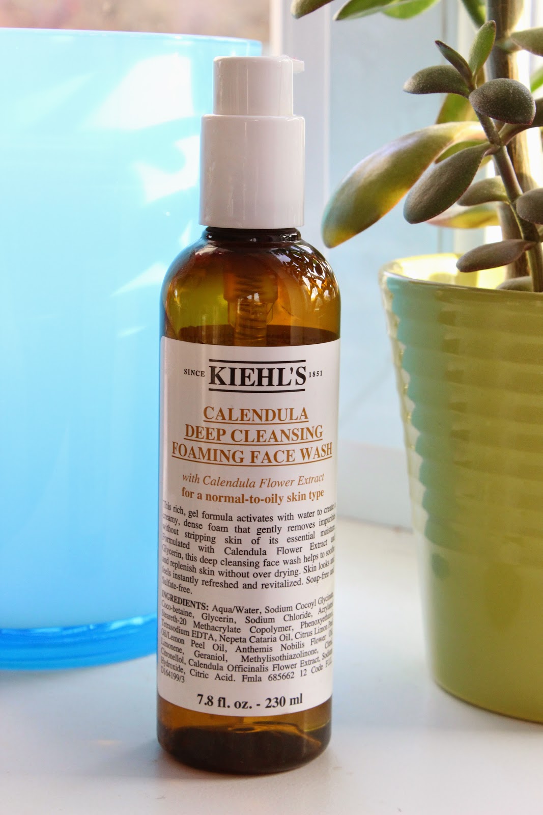 [ BEAUTY ] KIEHL'S Calendula deep cleansing foaming face wash LAURA