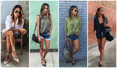 Resultado de imagem para look com short jeans com sapatilha