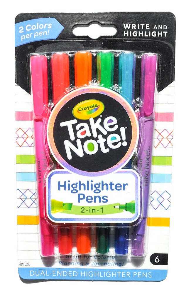 Take Note Permanent Markers, Highlighter Pens, and DryErase Markers Jenny's Crayon Collection