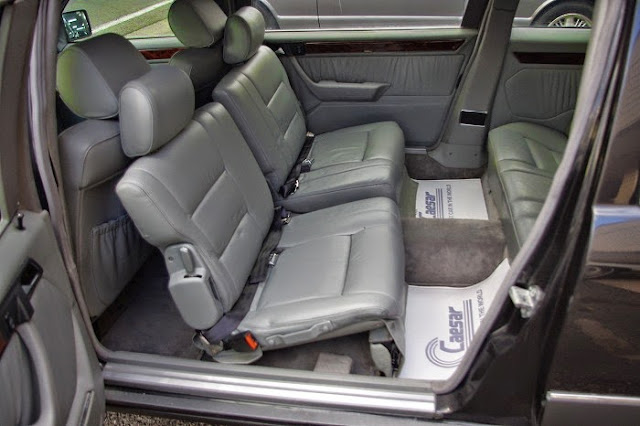 mercedes w124 limousine interior
