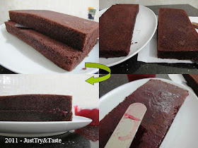 Resep Cake Coklat Kukus Lapis Selai Strawberry