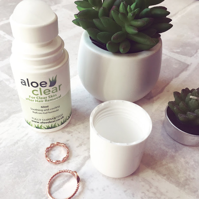 Lovelaughslipstick Blog AloeClear Aloe Clear Clear Skin After Hair Removal Gel Review