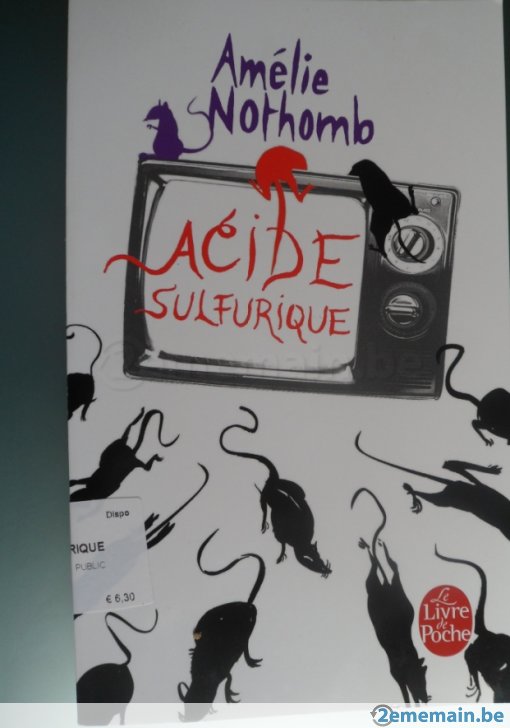 acide sulfurique amlie nothomb