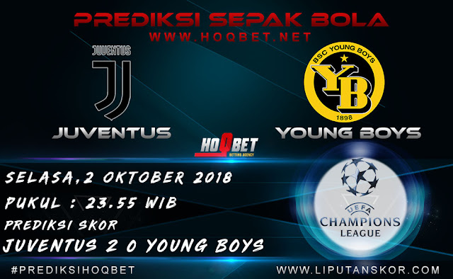 Prediksi Juventus vs Young Boys 2 Oktober 2018 http://www.liputanskor.com/