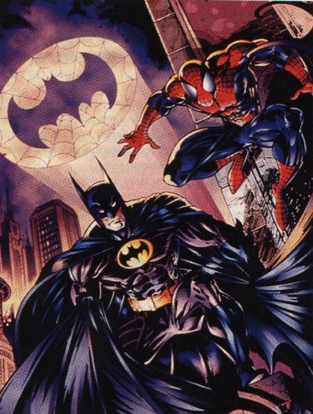 GeekMatic!: Marvel and DC Team Up for a new 2012 Spider-Man/ Batman  crossover miniseries!