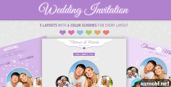 Wedding Invitation – Soft and Clean Email Template