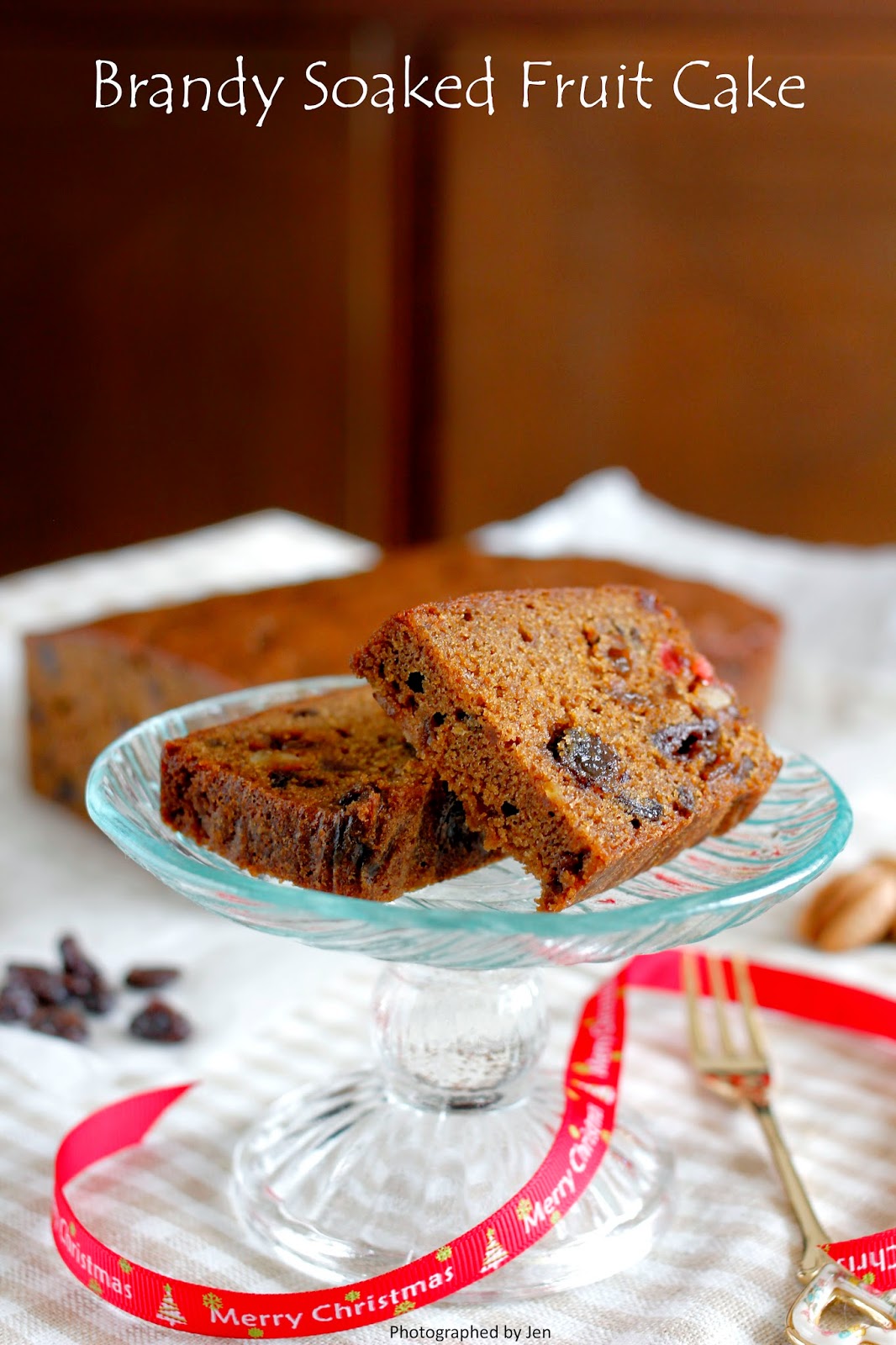 In Cookie Haven Brandy Soaked Christmas Fruit Cake