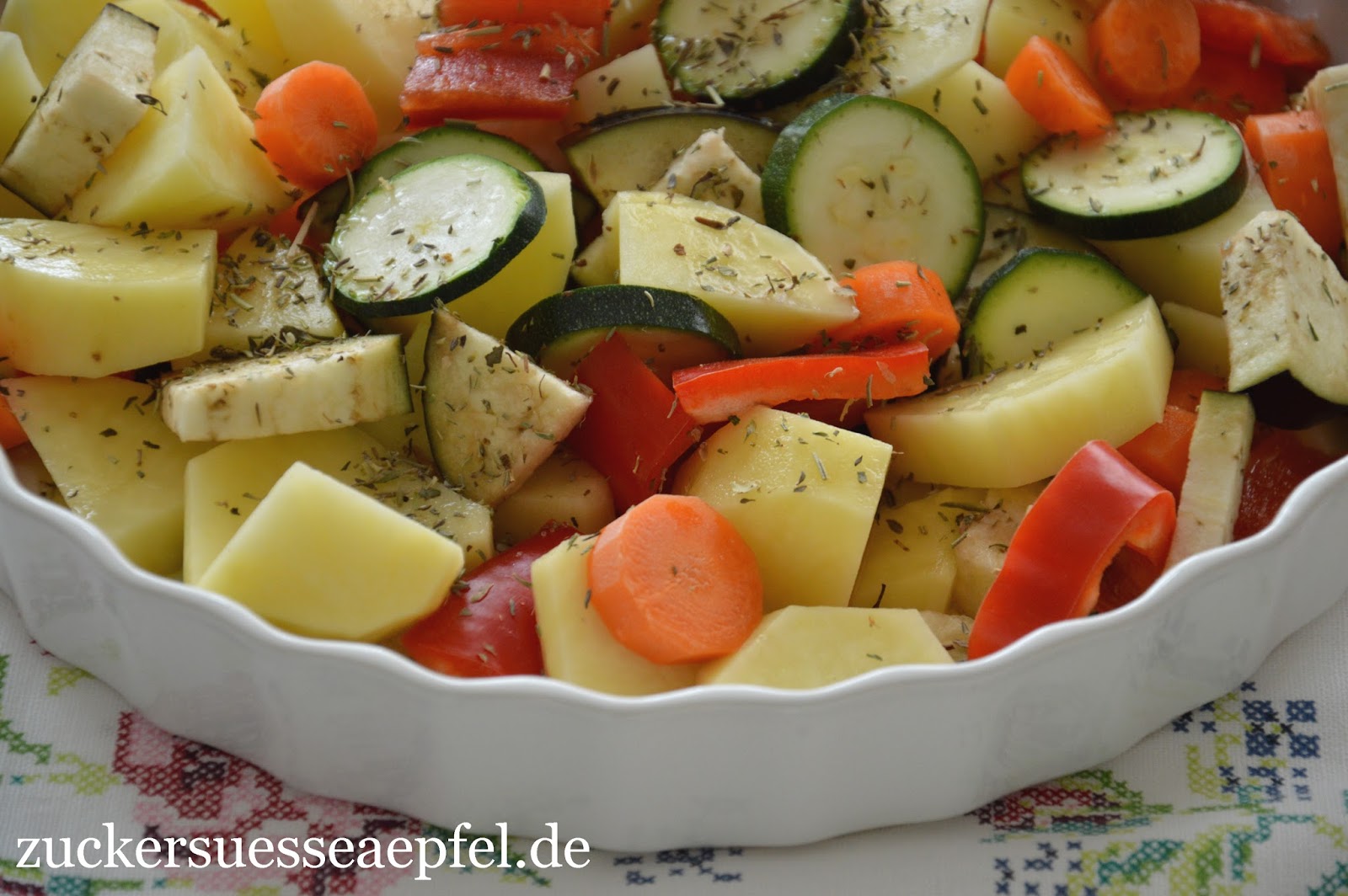 Ein Rezept für gedünstete Hähnchenbrust mit Gemüse | ♥ Zuckersüße Äpfel ...