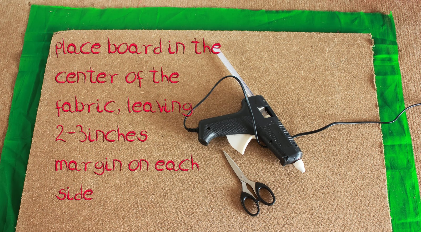 Ania's paint box diy pinboards