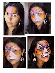 step tiger tribal face painting paint arizona