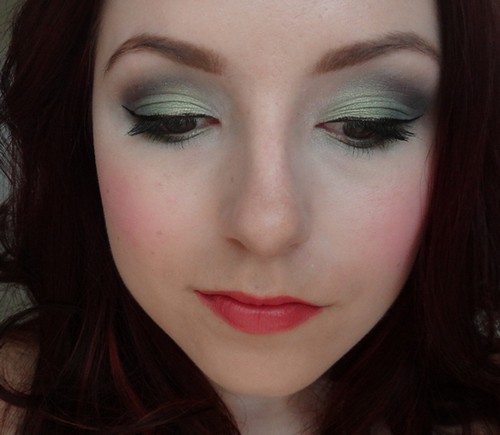 Beauty For Thought: Shimmermint Eyes + Nyx Stick Blush Review