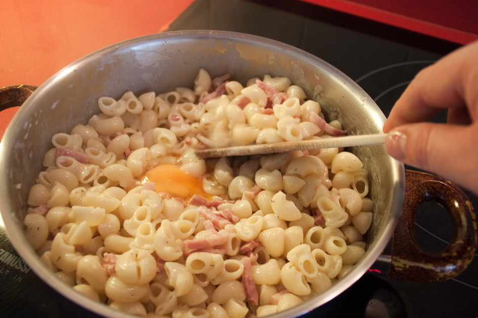 PEPITORIO Pasta Carbonara. San Sebastián