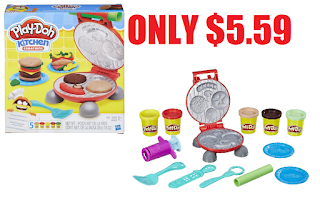 play doh kitchen burger barbecue